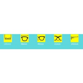 Sport Sunglasses Men and Women Fashion Metal Sunglasses Big Frame Wild Glasses - 5 - CP1906CUZX3 $36.50