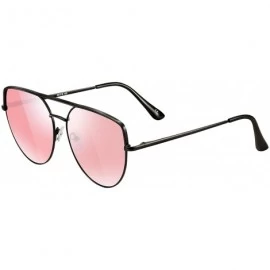 Cat Eye Oversized Diamond Sunglasses for Women - Mirrored Cat Eye Sunglasses Metal Frame women sunglasses 2269 - CJ18KGRCEWI ...