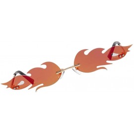 Goggle 2 x Eyewear Classic Sunglasses Dress Up Glasses Beach UV400 - CG198S2QL9Q $14.09