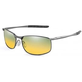 Goggle Men Polarized Sunglasses Photochromism Sun Glasses Male Classic Square Driving Goggles UV400 - CC199KSCTMW $23.71