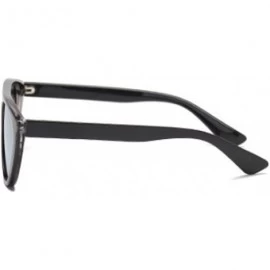 Goggle cat eyes female sunglasses personality fashion street trend sunglasses - Black Mercury Tablets - CL18EH4HEWY $17.99