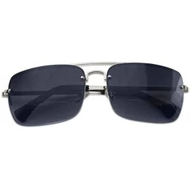 Oval Classic Square Aviator Bifocal Sun Reading LIghtweight Sports Sunglasses for Men and Women - C618TYWXKI7 $18.55