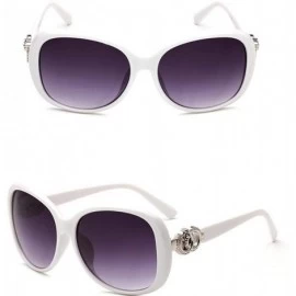 Goggle Fashion UV Protection Glasses Travel Goggles Outdoor Sunglasses Sunglasses - White - CV18Z57CUKM $19.89