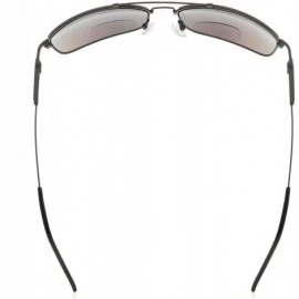 Rectangular Lightweight Flexible Bifocal Sunglasses - Blue-mirror - CO18NLI4GWE $28.54