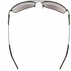 Rectangular Lightweight Flexible Bifocal Sunglasses - Blue-mirror - CO18NLI4GWE $13.29