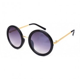 Goggle New Retro Round Sunglasses Women Brand Designer Vintage Sun Glasses Coating Oculos De Sol Gafas Lunette Soleil - CJ197...