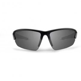 Sport 4 Golf Sunglasses Black Frame Smoke Lens - CA18C9TCDCO $16.88