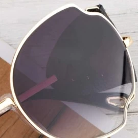 Aviator Sunglasses Leather Fashionable Supplies - C8190RCH0YG $12.26