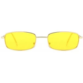 Oversized Women's Fashion Jelly Sunshade Sunglasses Integrated Candy Color Glasses - D - CP193XIH4KX $8.07