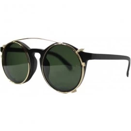 Round The Outlander Round Lens Streetwear High Fashion Sunglasses Shades Eyewear w/ Free Dust Bag - C717XXOQGZR $21.58