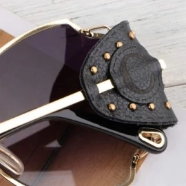 Aviator Sunglasses Leather Fashionable Supplies - C8190RCH0YG $12.26