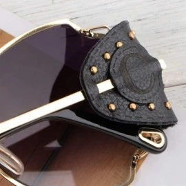 Aviator Sunglasses Leather Fashionable Supplies - C8190RCH0YG $26.63