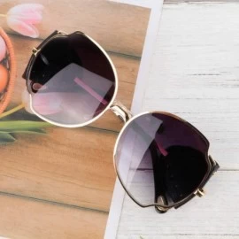 Aviator Sunglasses Leather Fashionable Supplies - C8190RCH0YG $26.63