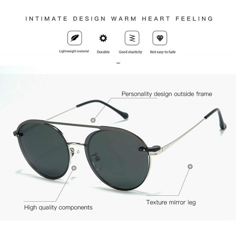 Magnetic sleeve mirror sunglasses fashion men's polarized sunglasses ...