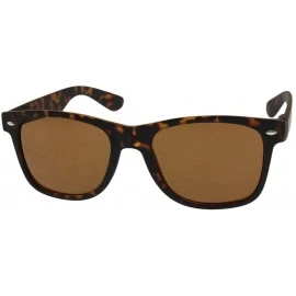 Square Classic Square Frame Sunglasses - Tortoise - CL196RN09IM $23.94