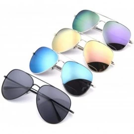 Aviator Mutil-typle Fashion Sunglasses for Women Men Made with Premium Quality- Polarized Mirror Lens - CH19424CY7X $11.31