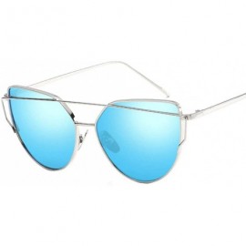 Goggle Vintage Oval Sunglasses Eyewear Goggles for Women Men Retro Sun Glasses UV Protection - Style6 - CS18RLZUQRA $6.13