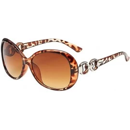Oval Sunglasses for Women Oval Vintage Sunglasses Retro Sunglasses Eyewear Glasses UV 400 Protection - B - C618QMZDSGN $9.97