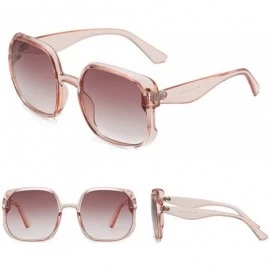Wrap Female Fashion Pop Sun Eye Glass Irregular Sunglasses Glasses Vintage Style - A - CK18TN9COWY $9.63