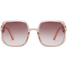 Wrap Female Fashion Pop Sun Eye Glass Irregular Sunglasses Glasses Vintage Style - A - CK18TN9COWY $9.63