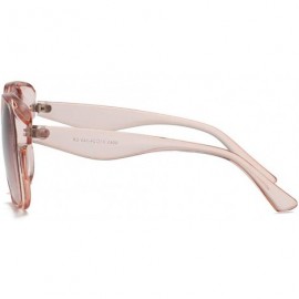Wrap Female Fashion Pop Sun Eye Glass Irregular Sunglasses Glasses Vintage Style - A - CK18TN9COWY $9.63