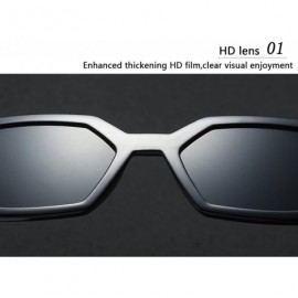 Wayfarer Vintage Retro Man Ladies Sunglasses with UV 400 Protection and Glasses Case - Black - C818G7ZLME8 $8.77