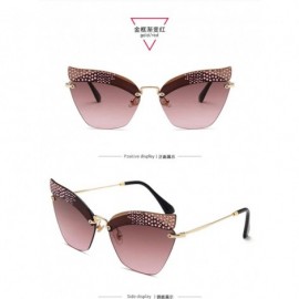 Sport Frameless Sunglasses European American - CX18X5ZRSTL $14.61
