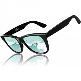 Goggle Polarized Sunglasses for Men Retro Classic Square Frame Shades SR003 - CE18TR7TMUT $17.10