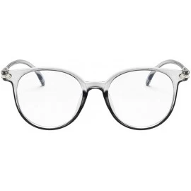 Sport Spectacle Optical Frame Glasses Clear Lens Computer Anti-Radiation Eyeglasses - Gray - C118S66YSDW $14.01