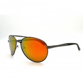 Aviator Lightweight Classic Mens & Womens Aviator Sunglasses w/FREE Microfiber Pouch - Gray - CG12KQGZLWV $9.48