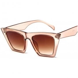 Oval Plastic Vintage Luxury Sunglasses Women Candy Color Lens Glasses Classic Retro Outdoor Travel Lentes De Sol - CA19855NM7...
