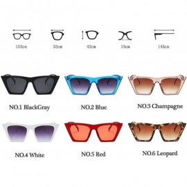 Oval Plastic Vintage Luxury Sunglasses Women Candy Color Lens Glasses Classic Retro Outdoor Travel Lentes De Sol - CA19855NM7...