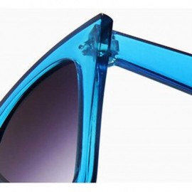 Oval Plastic Vintage Luxury Sunglasses Women Candy Color Lens Glasses Classic Retro Outdoor Travel Lentes De Sol - CA19855NM7...