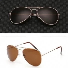 Oversized Women's Men Sunglasses-Vintage Oversize Frame Sunglasses Stylish Eyewear - H - C218EMQIWXK $7.94