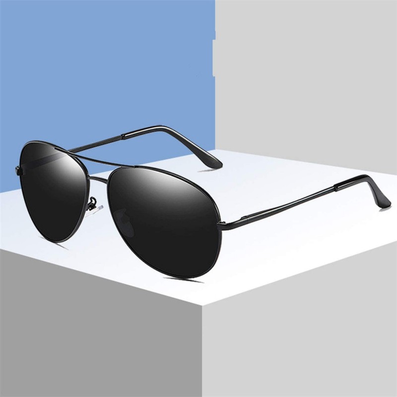 New Pilot Polarized Men's Sunglasses Fashion Ladies Glasses UV400 Oval ...
