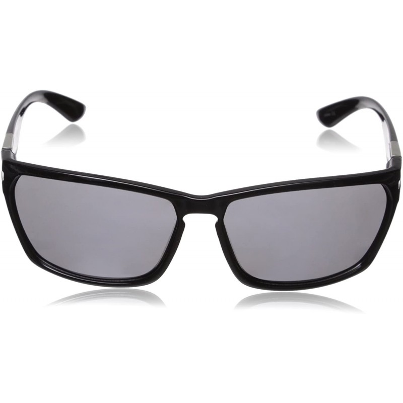 Cutout Polarized Sunglasses - Black - CJ11IF8MWRP