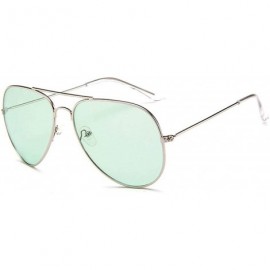 Goggle Clear Pink Sunglasses Women Men Ocean Blue Transparent Sun Glasses Candy Color Eyewear Pilot Lens Green - CV198AIDZ6E ...