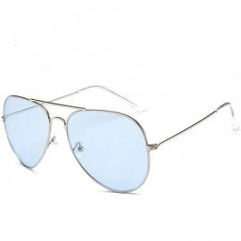 Goggle Clear Pink Sunglasses Women Men Ocean Blue Transparent Sun Glasses Candy Color Eyewear Pilot Lens Green - CV198AIDZ6E ...