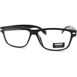 Wayfarer Classic Narrow Horn Rim Clear Lens Fashion Eye Glasses - C311YJZ1GXJ $10.83