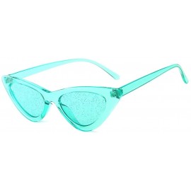 Rimless Women Cat Eye Shape Sun Glasses - Vintage Retre Sunglasses Sport Driving Outdoor Eyewear Uv Protection Eyeglasses - C...