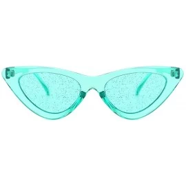 Rimless Women Cat Eye Shape Sun Glasses - Vintage Retre Sunglasses Sport Driving Outdoor Eyewear Uv Protection Eyeglasses - C...