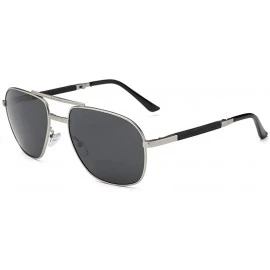 Goggle Unisex Men Women Fashion Polarized Sunglasses Foldable Easy Carry Eyewear Sunglasses - Silver - C818WQWKD3M $30.53