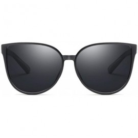 Oversized New Fashion Cute Sexy Ladies Cat Eye Sunglasses Women Vintage Luxury Brand Small Sun Glasses Female - Gold - CW198Z...