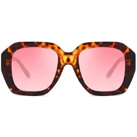 Oversized General sunglasses for men and women irregular large frame sunglasses RETRO SUNGLASSES - A - CJ18Q88UQS7 $27.55