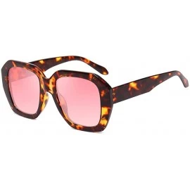 Oversized General sunglasses for men and women irregular large frame sunglasses RETRO SUNGLASSES - A - CJ18Q88UQS7 $27.55