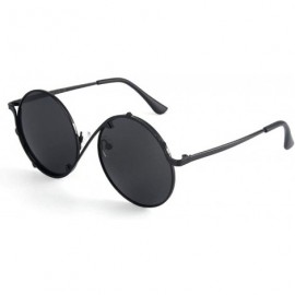Sport New Fashion Colorful Coated Sunglasses Cute Round Frame Children Sunglasses - CK18T4O5S7Q $17.69