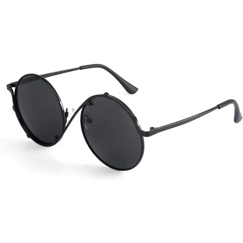 Sport New Fashion Colorful Coated Sunglasses Cute Round Frame Children Sunglasses - CK18T4O5S7Q $17.69