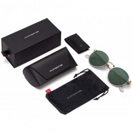 Round Men & Women Sunglasses - Orbita Gold - Dark Green Nylon Hd / Before $59.95 - Now 20% Off - CT18URMNUE4 $45.88
