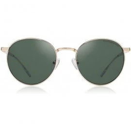 Round Men & Women Sunglasses - Orbita Gold - Dark Green Nylon Hd / Before $59.95 - Now 20% Off - CT18URMNUE4 $45.88