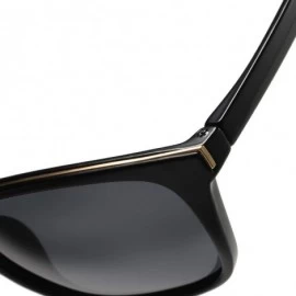 Round HD Polarized Sunglasses for Men and Women Matte Finish Sun Glasses Color Mirror Lens 100% UV Blocking - D - CW197AZZC5W...